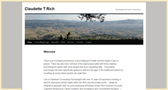 Desktop Screenshot of claudetterich.co.uk